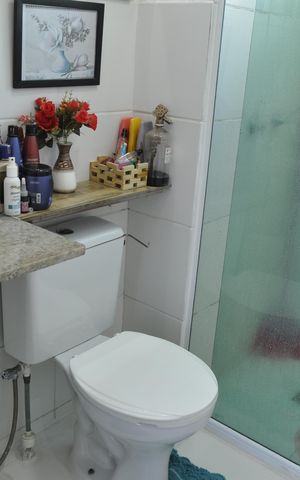Apartamento à venda com 90m², 2 quartos e 1 vagaBanheiro