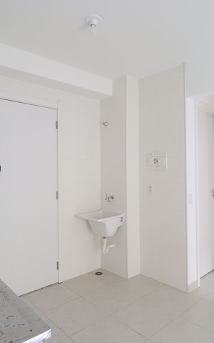 Apartamento à venda com 34m², 2 quartos e sem vagaCozinha e Área de Serviço