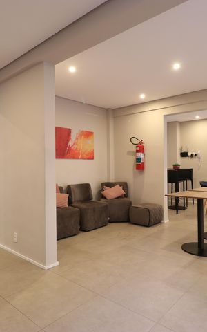 Apartamento à venda com 34m², 2 quartos e sem vagaÁrea comum - Salão de festas