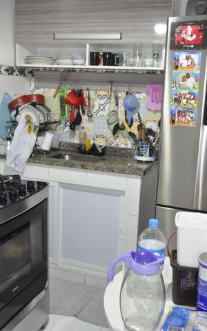 Apartamento à venda com 100m², 2 quartos e sem vagaCozinha