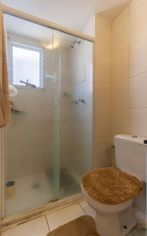 Apartamento à venda com 63m², 3 quartos e 1 vaga Apartamento à venda com 63m², 3 quartos e 1 vagaBanheiro da Suíte