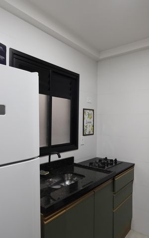 Apartamento para alugar com 30m², 1 quarto e sem vagaCozinha e Área de Serviço