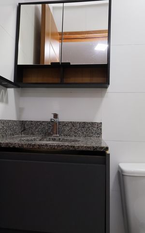 Apartamento para alugar com 30m², 1 quarto e sem vagaBanheiro 