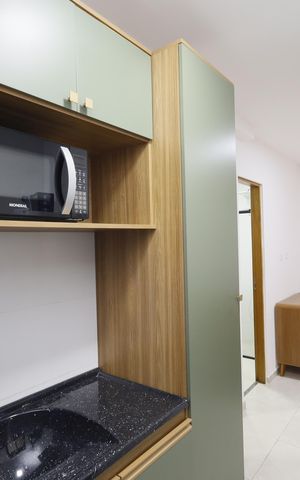 Apartamento para alugar com 30m², 1 quarto e sem vagaCozinha e Área de Serviço