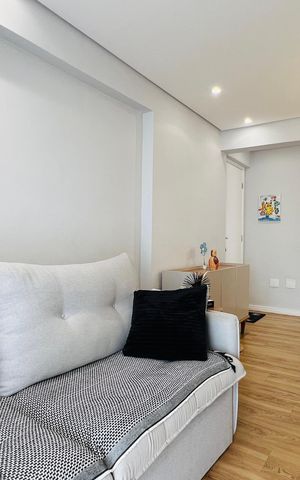 Apartamento à venda com 57m², 2 quartos e 1 vagaSala