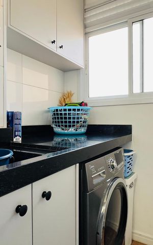 Apartamento à venda com 57m², 2 quartos e 1 vagaCozinha e Área de Serviço