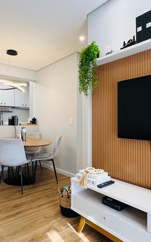 Apartamento à venda com 57m², 2 quartos e 1 vagaSala
