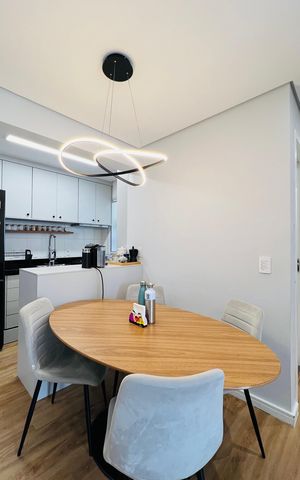 Apartamento à venda com 57m², 2 quartos e 1 vagaSala
