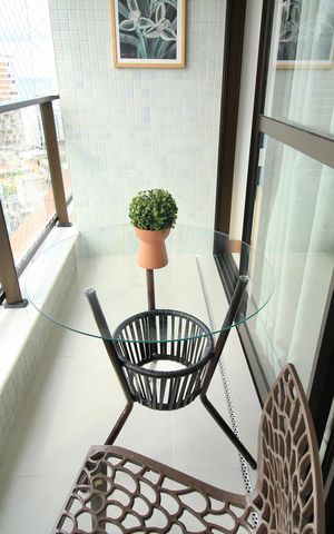 Apartamento para alugar com 22m², 1 quarto e 1 vagaVaranda