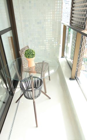 Apartamento para alugar com 22m², 1 quarto e 1 vagaVaranda