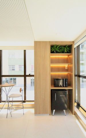Apartamento para alugar com 22m², 1 quarto e 1 vagaÁrea comum