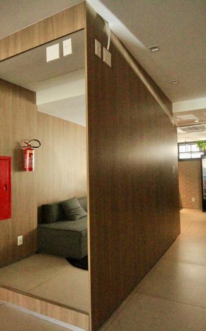 Apartamento para alugar com 22m², 1 quarto e 1 vagaÁrea comum