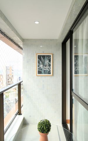 Apartamento para alugar com 22m², 1 quarto e 1 vagaVaranda