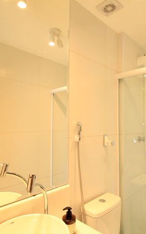 Apartamento para alugar com 22m², 1 quarto e 1 vagaBanheiro