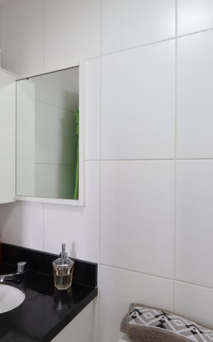 Apartamento à venda com 64m², 2 quartos e 1 vagaBanheiro/Suíte 