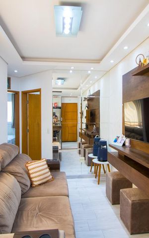 Apartamento à venda com 74m², 2 quartos e 1 vaga Apartamento à venda com 74m², 2 quartos e 1 vagaSala