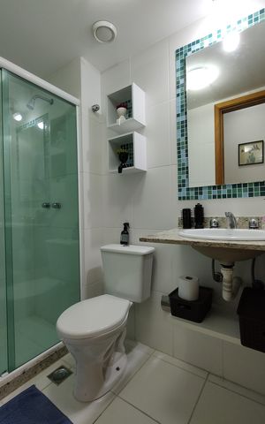 Apartamento à venda com 78m², 3 quartos e 1 vagaBanheiro Social