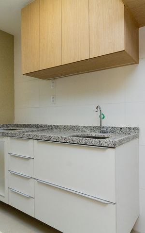 Apartamento para alugar com 78m², 2 quartos e 1 vagaCozinha e Área de Serviço