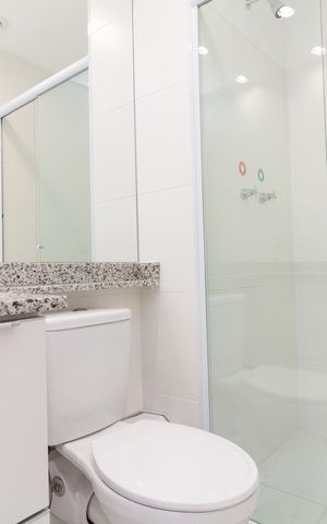 Apartamento para alugar com 78m², 2 quartos e 1 vagaBanheiro da Suíte