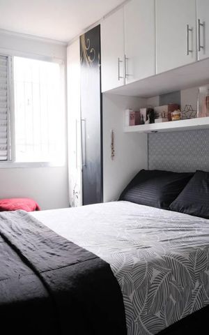 Apartamento à venda com 48m², 2 quartos e 1 vagaQuarto 2