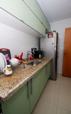 Apartamento à venda com 96m², 3 quartos e 2 vagasCozinha