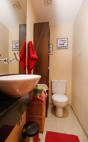 Apartamento à venda com 96m², 3 quartos e 2 vagasLavabo