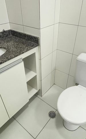 Apartamento à venda com 60m², 2 quartos e 1 vaga Apartamento à venda com 60m², 2 quartos e 1 vagaBanheiro Social