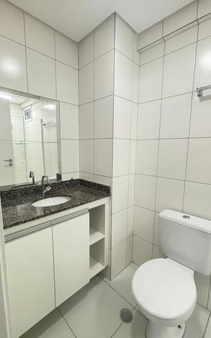 Apartamento à venda com 60m², 2 quartos e 1 vaga Apartamento à venda com 60m², 2 quartos e 1 vagaBanheiro Social