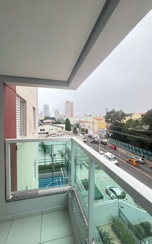 Apartamento à venda com 60m², 2 quartos e 1 vaga Apartamento à venda com 60m², 2 quartos e 1 vagaSala - Sala de Jantar Varanda