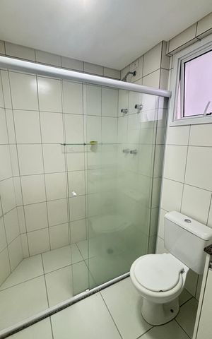 Apartamento à venda com 60m², 2 quartos e 1 vaga Apartamento à venda com 60m², 2 quartos e 1 vagaBanheiro da Suíte