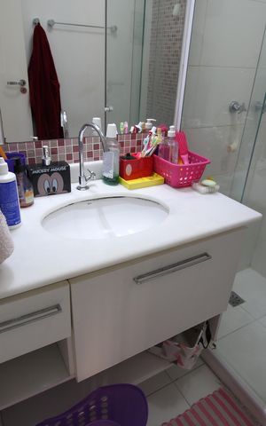 Apartamento à venda com 80m², 2 quartos e 1 vagaBanheiro da Suíte 2
