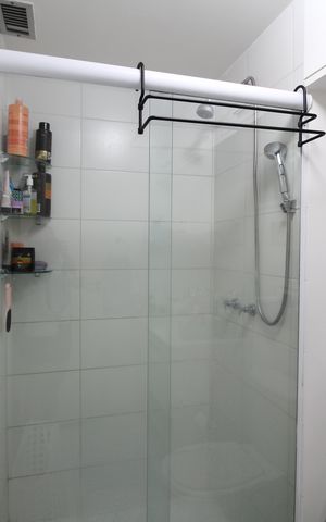 Apartamento à venda com 80m², 2 quartos e 1 vagaBanheiro da Suíte 1