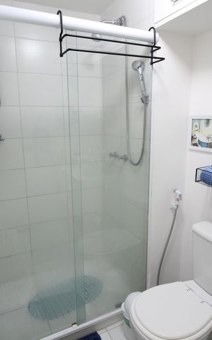 Apartamento à venda com 80m², 2 quartos e 1 vagaBanheiro da Suíte 1