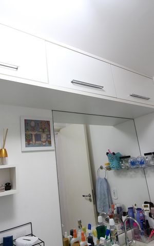 Apartamento à venda com 80m², 2 quartos e 1 vagaBanheiro da Suíte 1