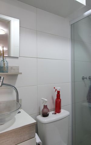 Apartamento à venda com 80m², 2 quartos e 1 vagaBanheiro Social