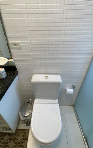 Apartamento à venda com 134m², 3 quartos e 3 vagas Apartamento à venda com 134m², 3 quartos e 3 vagasBanheiro da Suíte 3