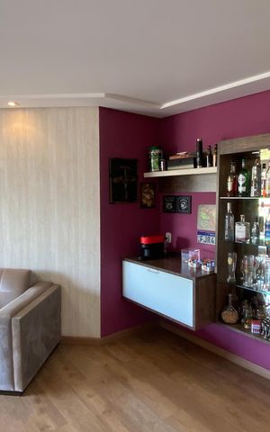 Apartamento à venda com 134m², 3 quartos e 3 vagas Apartamento à venda com 134m², 3 quartos e 3 vagasSala