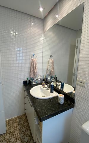 Apartamento à venda com 134m², 3 quartos e 3 vagas Apartamento à venda com 134m², 3 quartos e 3 vagasBanheiro da Suíte 3