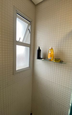 Apartamento à venda com 134m², 3 quartos e 3 vagas Apartamento à venda com 134m², 3 quartos e 3 vagasBanheiro da Suíte 1