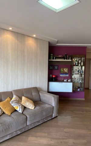 Apartamento à venda com 134m², 3 quartos e 3 vagas Apartamento à venda com 134m², 3 quartos e 3 vagasSala