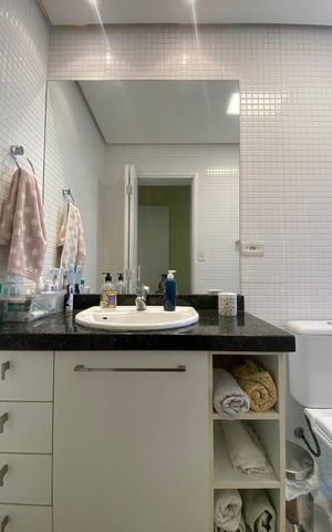 Apartamento à venda com 134m², 3 quartos e 3 vagas Apartamento à venda com 134m², 3 quartos e 3 vagasBanheiro da Suíte 3