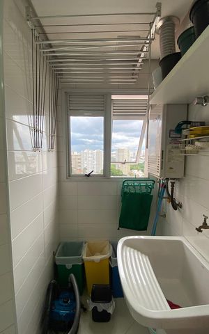 Apartamento à venda com 134m², 3 quartos e 3 vagas Apartamento à venda com 134m², 3 quartos e 3 vagasÁrea de Serviço