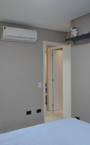 Apartamento à venda com 117m², 2 quartos e 2 vagasQuarto Suíte