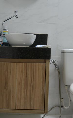 Apartamento à venda com 117m², 2 quartos e 2 vagasBanheiro Social
