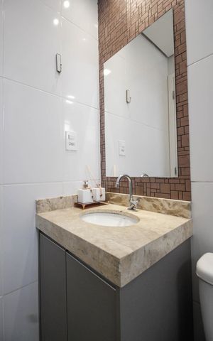 Studio à venda com 30m², 1 quarto e sem vaga Studio à venda com 30m², 1 quarto e sem vagaBanheiro