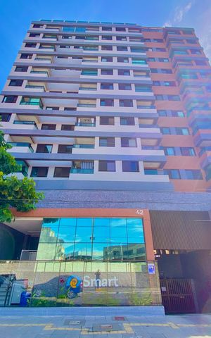 Apartamento para alugar com 37m², 1 quarto e 1 vaga Apartamento para alugar com 37m², 1 quarto e 1 vagaFachada