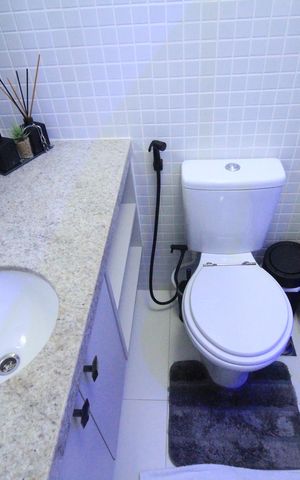Apartamento para alugar com 37m², 1 quarto e 1 vaga Apartamento para alugar com 37m², 1 quarto e 1 vagaBanheiro Suíte
