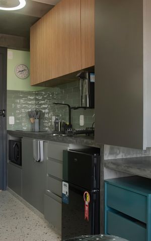 Studio para alugar com 18m², 1 quarto e sem vagaCozinha