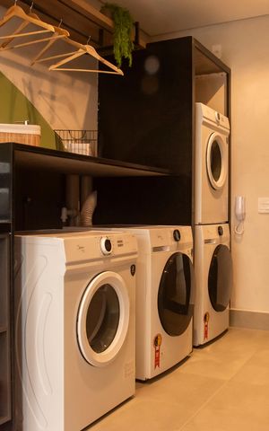 Studio para alugar com 18m², 1 quarto e sem vagaÁrea comum - Lavanderia