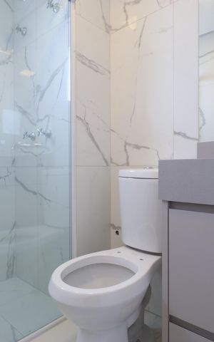 Apartamento à venda com 290m², 4 quartos e 4 vagasBanheiro da Suíte 1